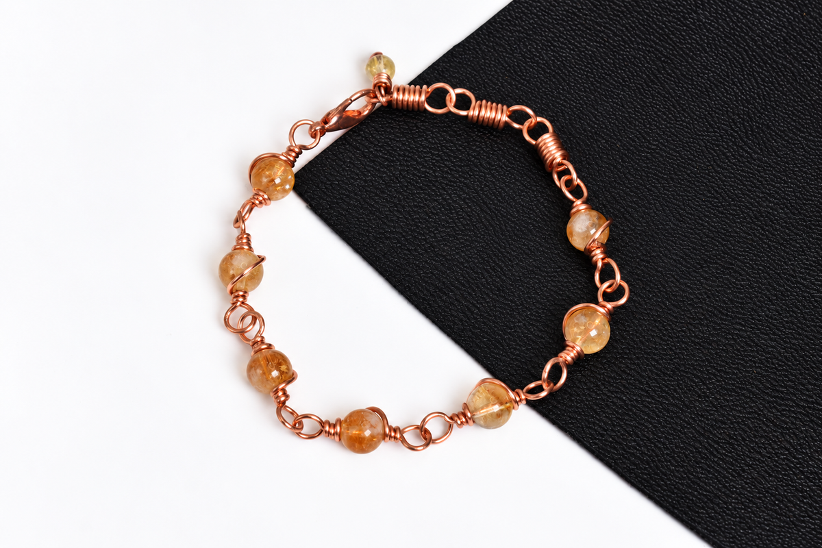 Kosmik Orbit: Copper Link Bracelet