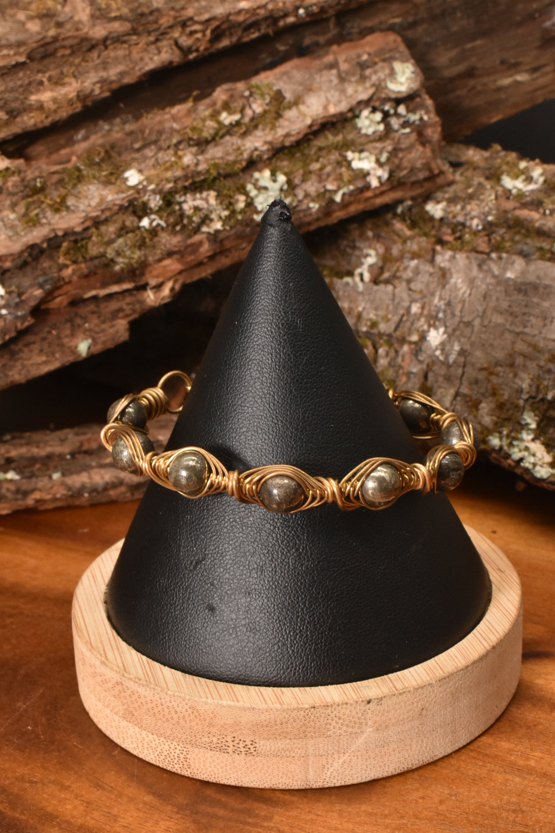 Pyrite — Frequency Bracelet