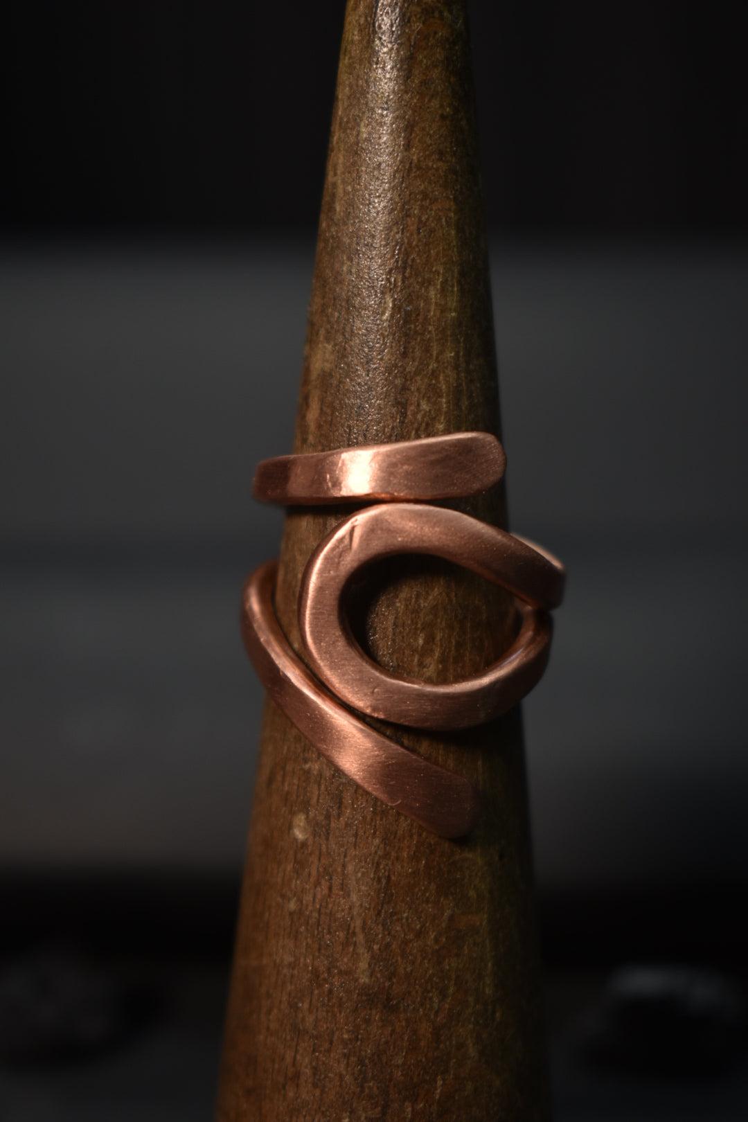 Solar Eye - Adjustable Copper Ring - KOSMIK COLLECTIONS