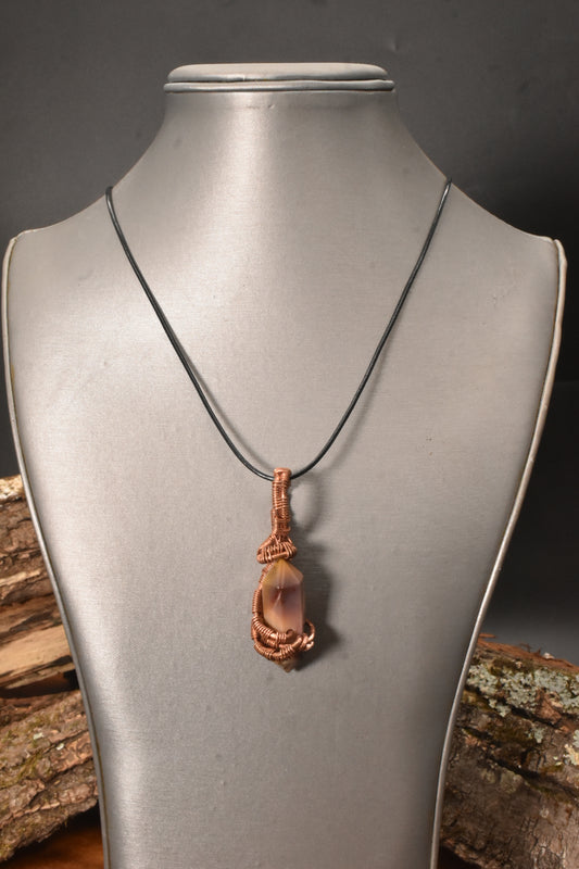 Lantern Of Self Love — Mookaite Copper Pendant Necklace