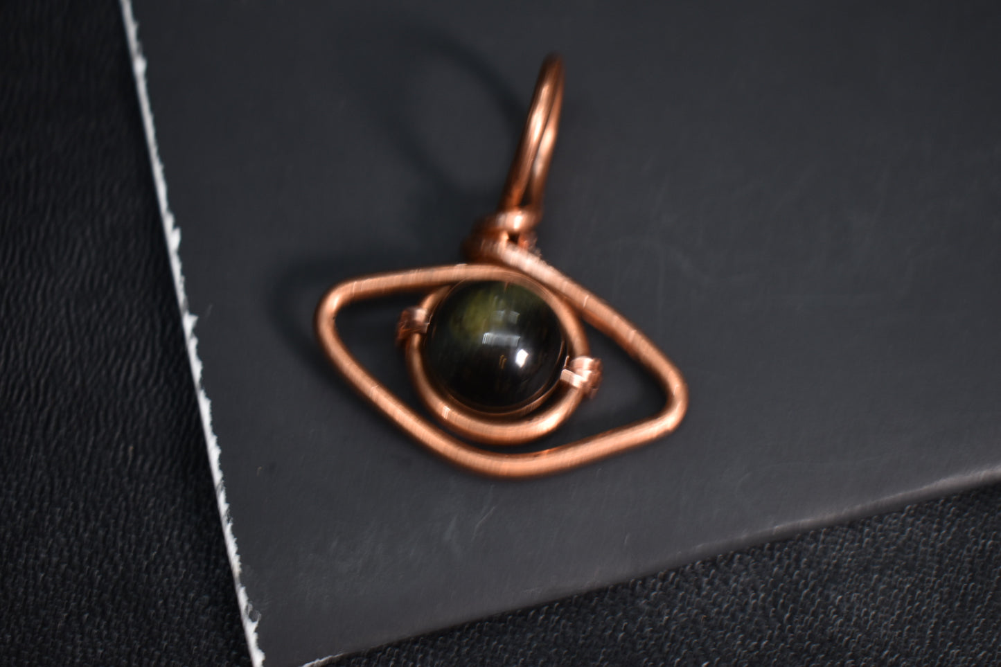 Solar Return Nazar- Copper Pendant Necklace