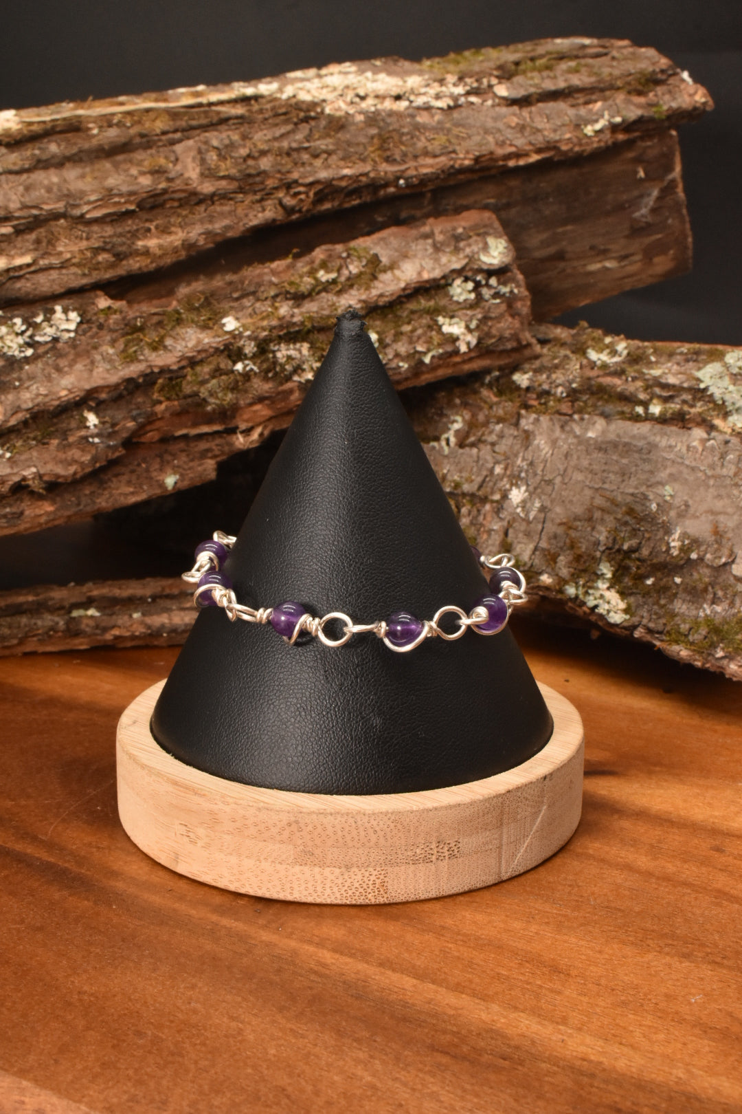 Amethyst — Tail Bracelet