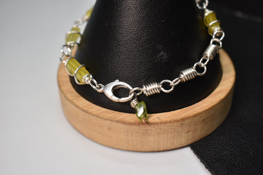Kosmik Orbit: Sterling Silver Link Bracelet - KOSMIK COLLECTIONS