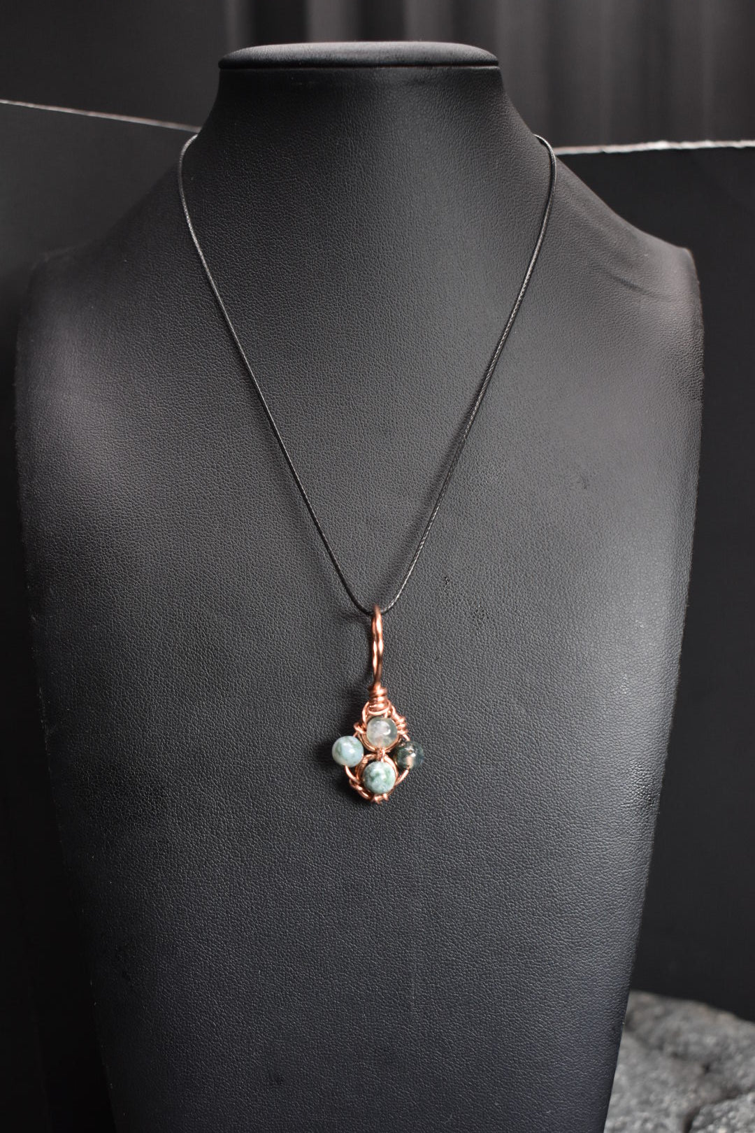 Helix- Copper Pendants