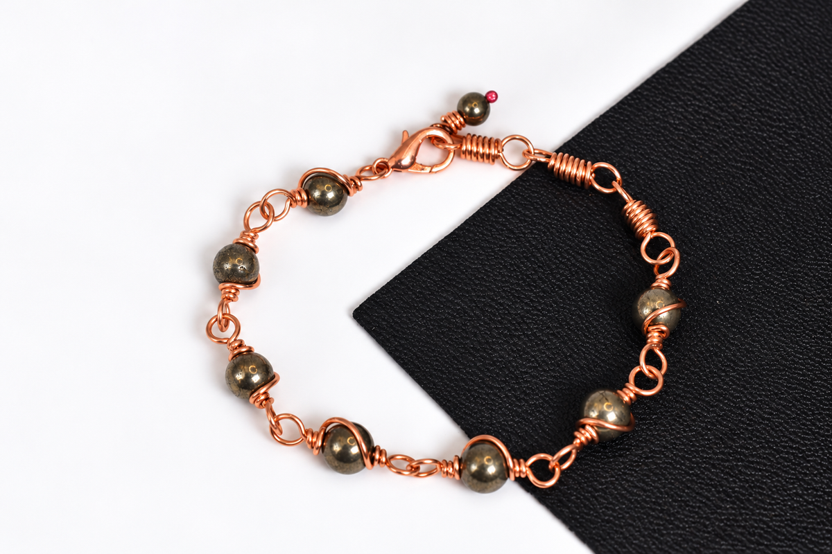 Kosmik Orbit: Copper Link Bracelet