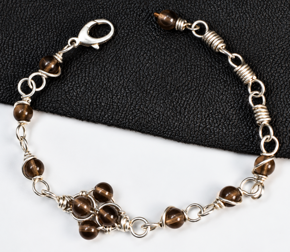 Kosmik Orbit: Sterling Silver Link Bracelet - KOSMIK COLLECTIONS