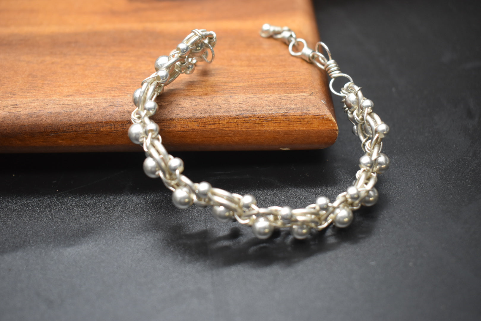 Sterling Silver Helix DNA — Bracelet - KOSMIK COLLECTIONS