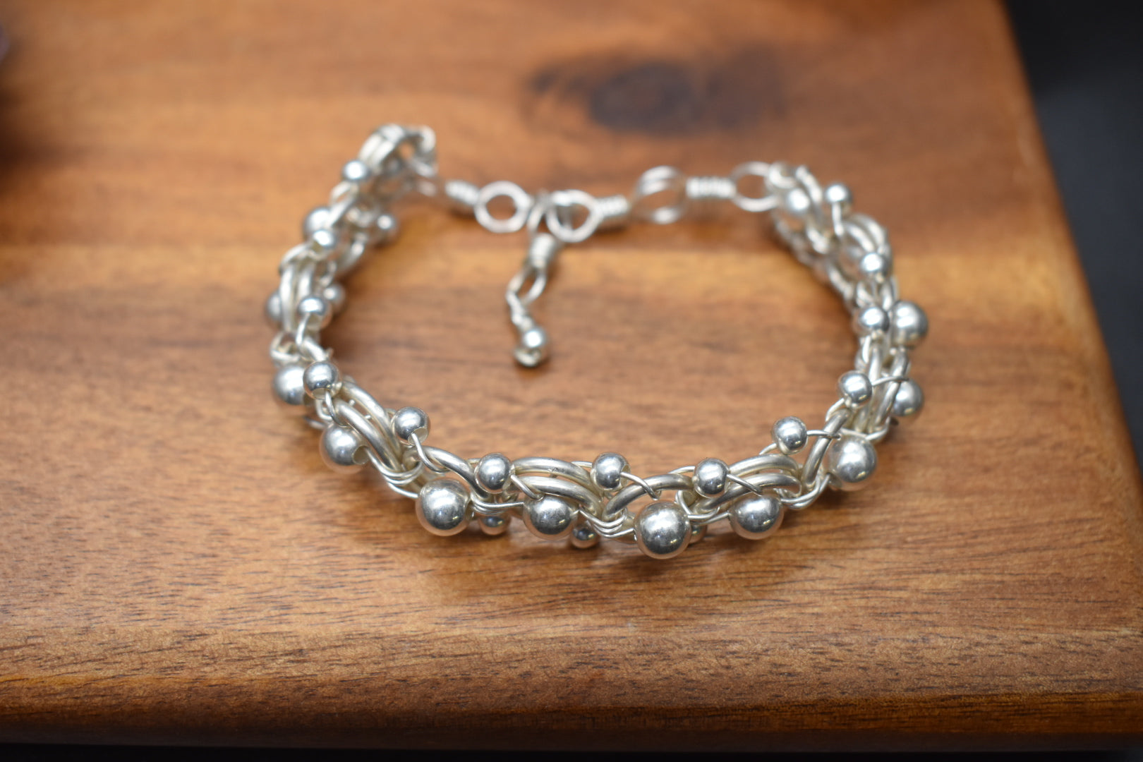 Sterling Silver Helix DNA — Bracelet - KOSMIK COLLECTIONS