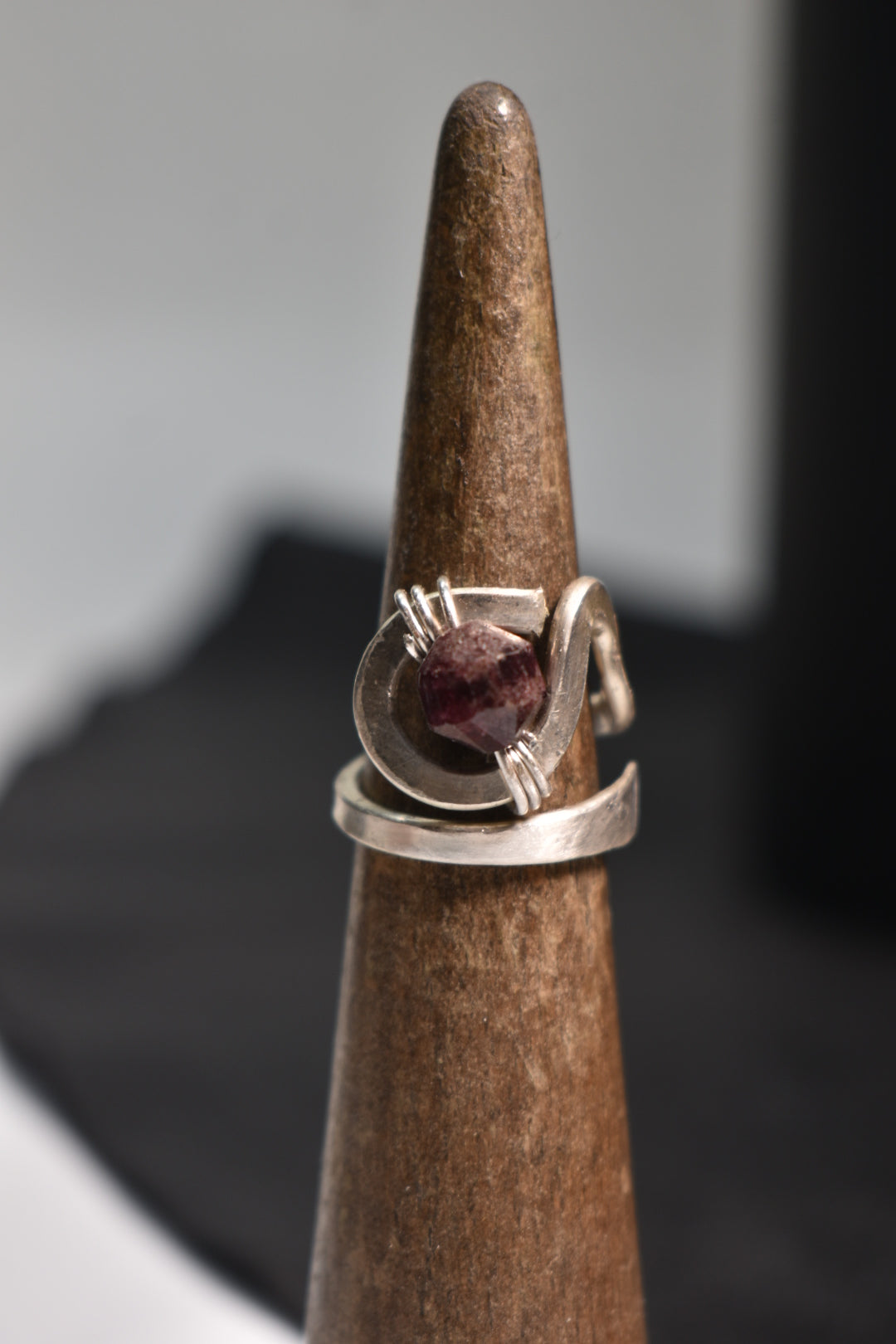Ajna - 925 Sterling Silver Adjustable Ring
