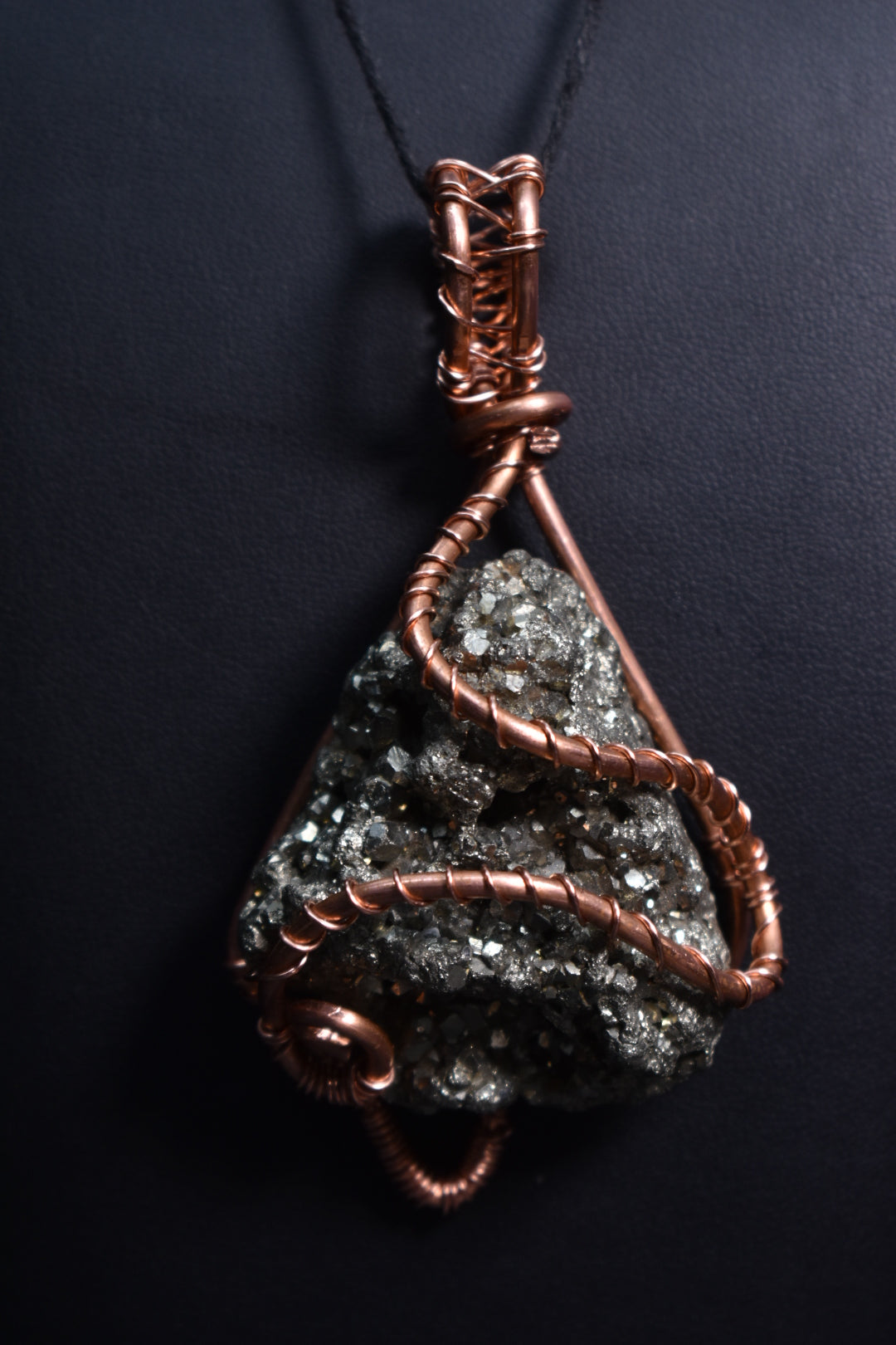 Pyrite-Gravity Key Pendant - KOSMIK COLLECTIONS