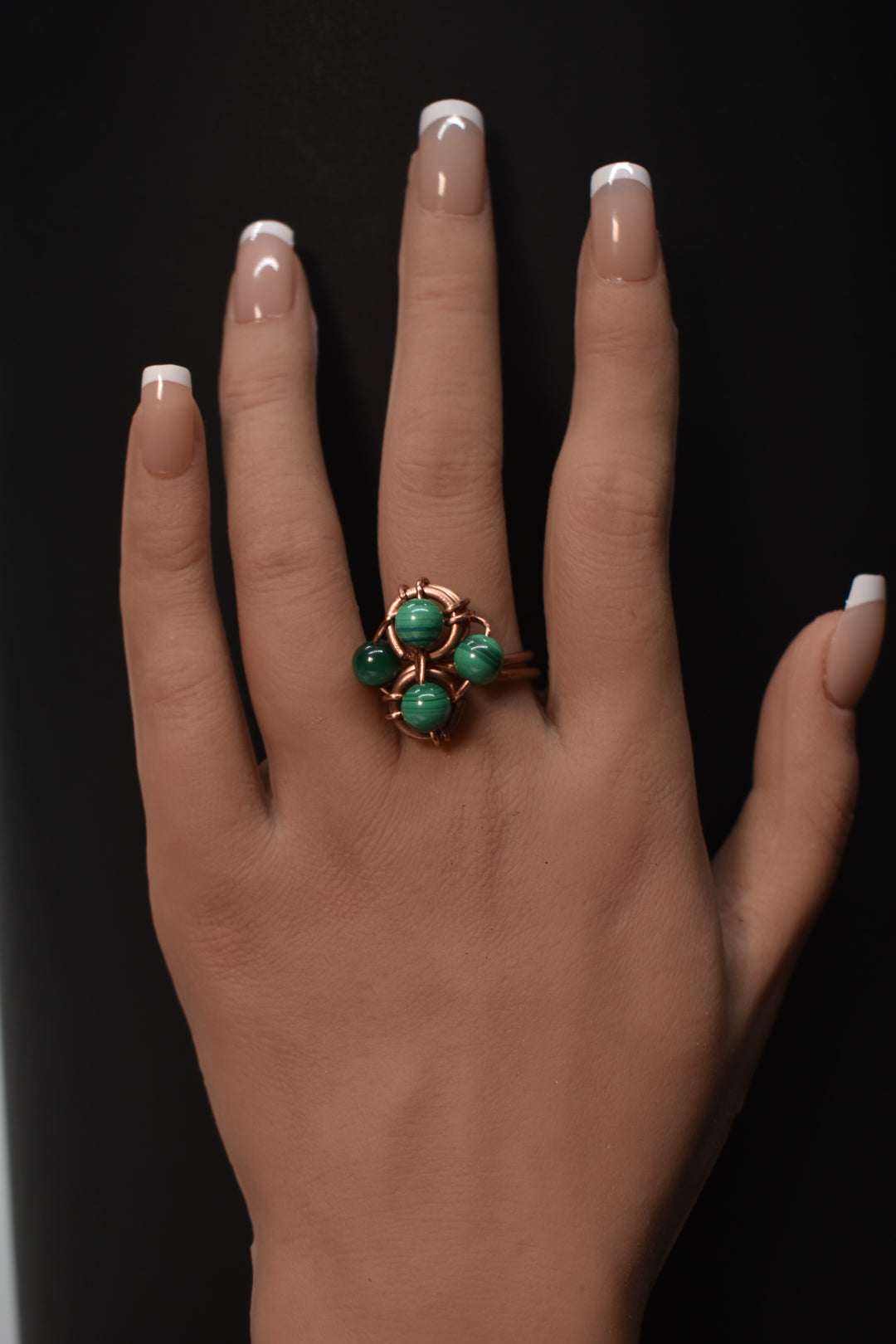 Helix- Adjustable Copper Ring - KOSMIK COLLECTIONS