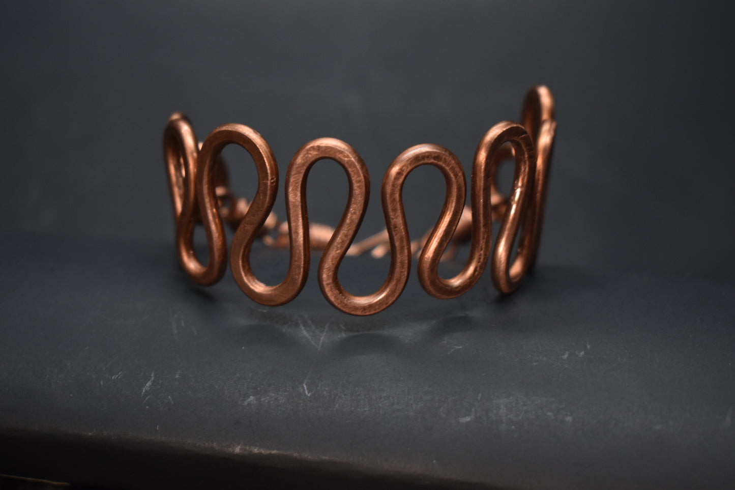 The Wave Copper Cuff