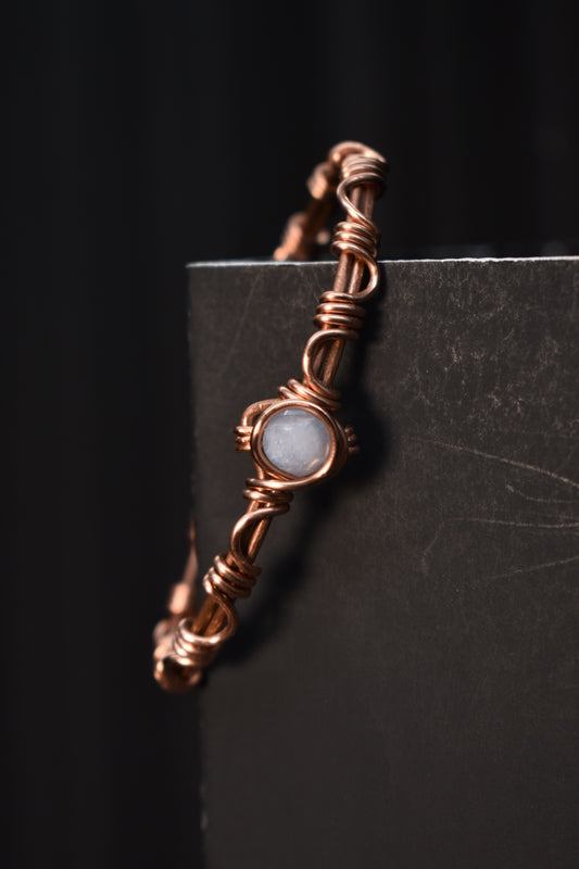 Aquamarine- Star Gate Bracelet