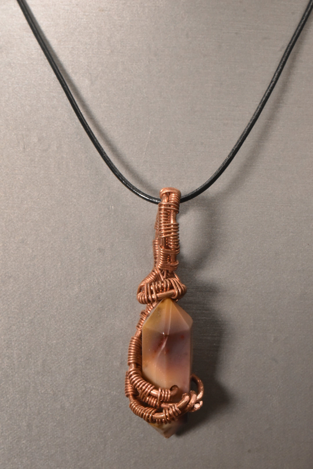 Lantern Of Self Love — Mookaite Copper Pendant Necklace