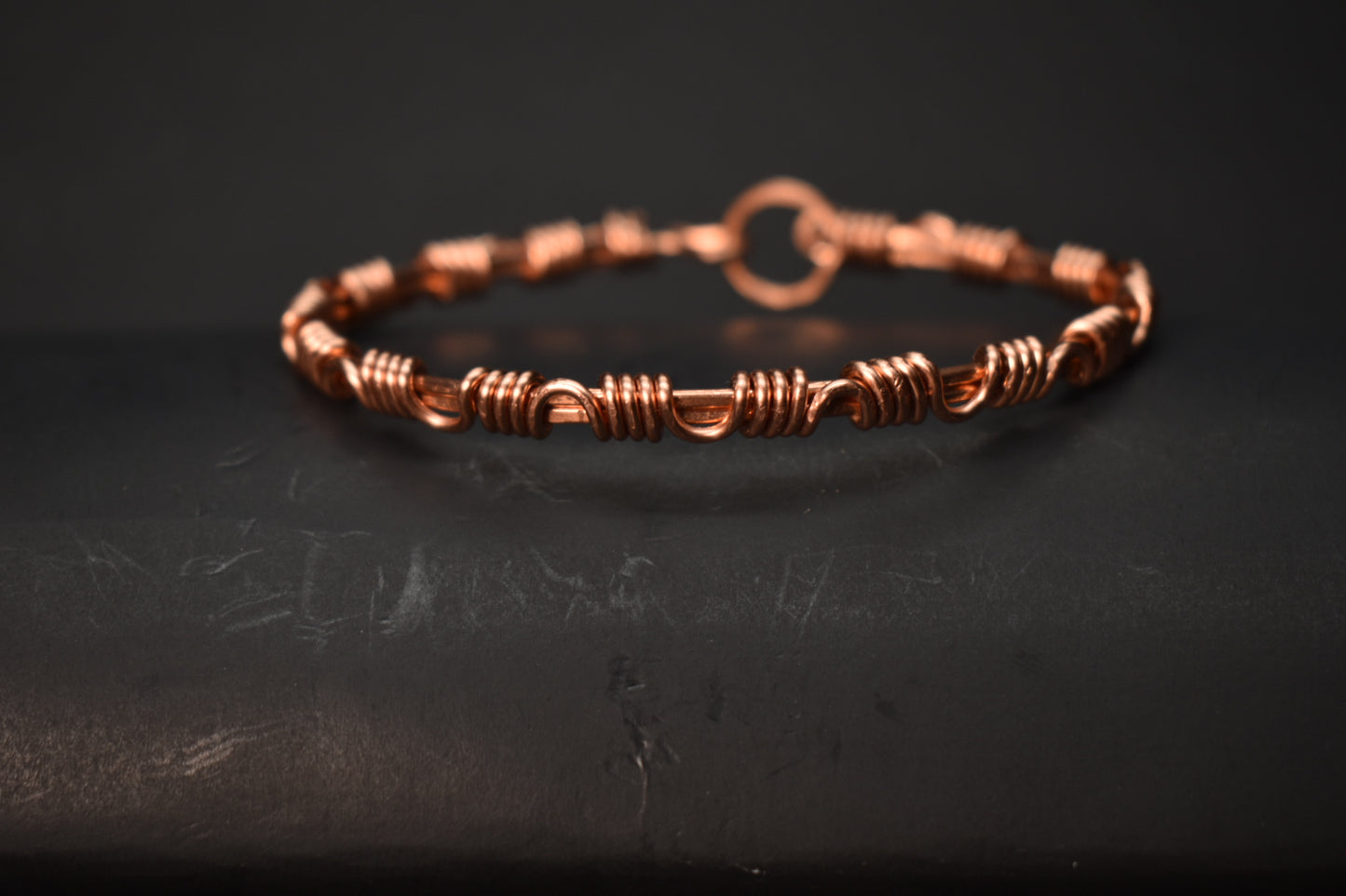 Stargate: Harmonics- Copper Cuff Bracelet