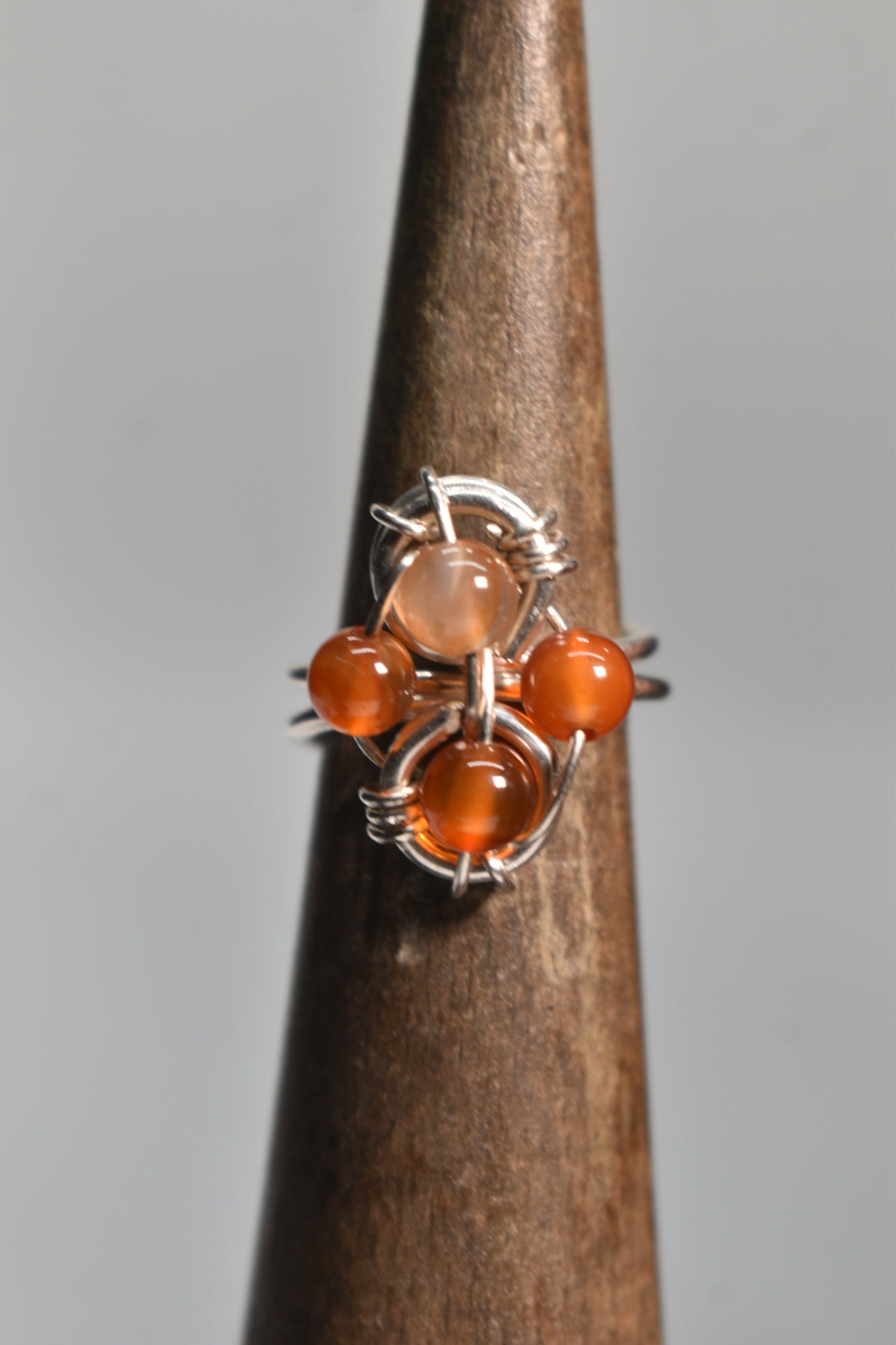 Helix- Adjustable Sterling Silver Ring - KOSMIK COLLECTIONS