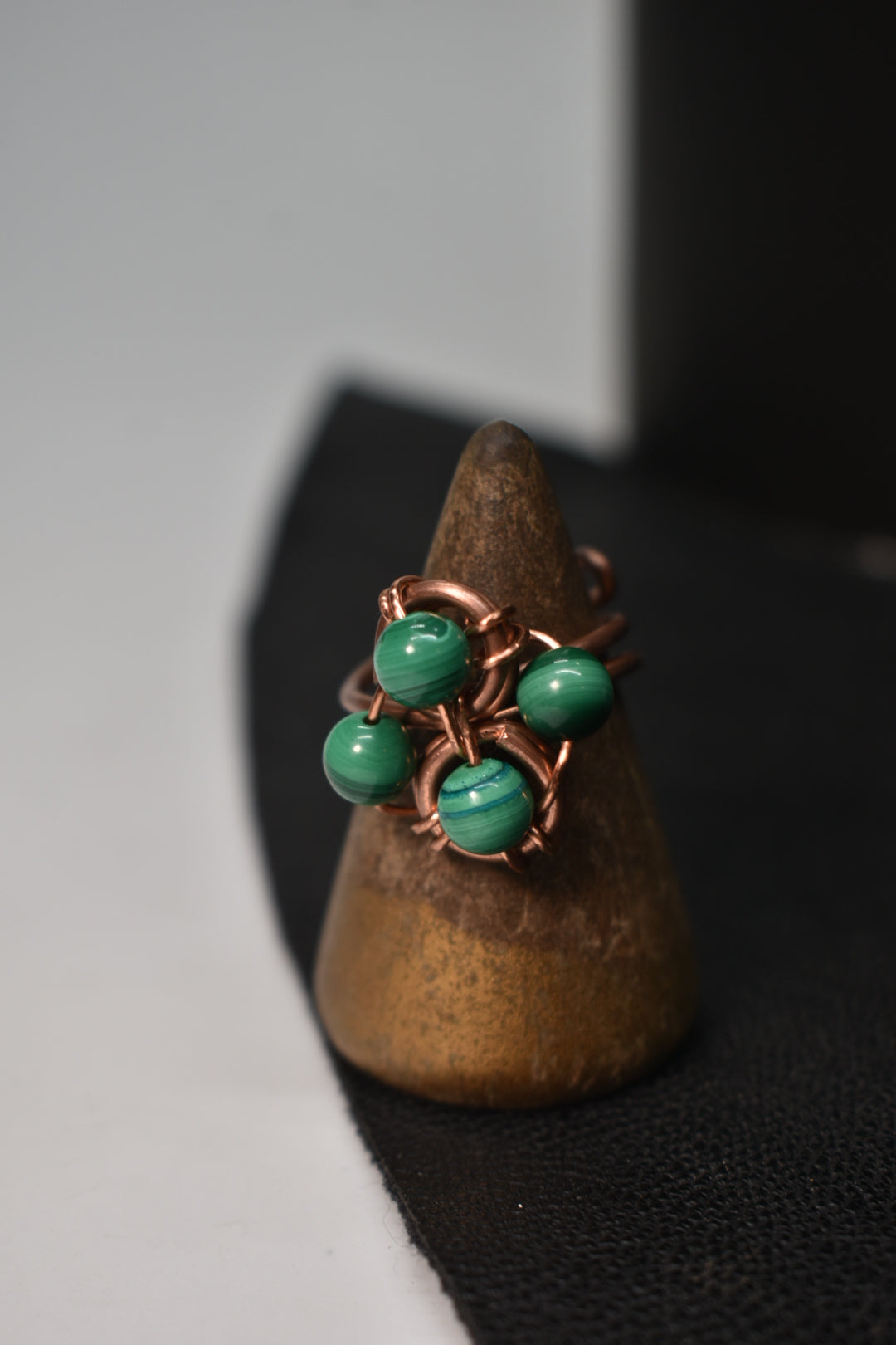 Helix- Adjustable Copper Ring - KOSMIK COLLECTIONS
