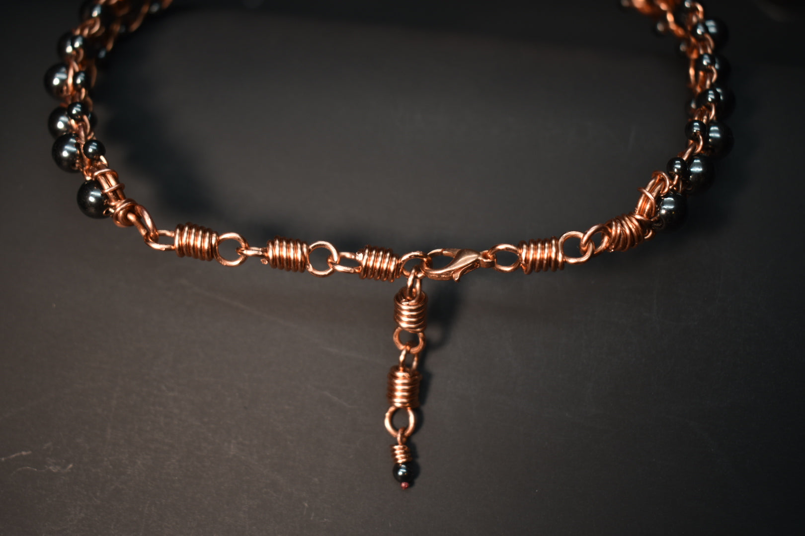 Helix: Copper Choker Necklace - KOSMIK COLLECTIONS