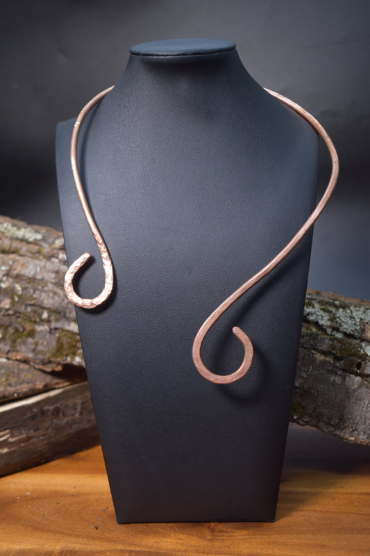 The Solar Nexus- Copper open collar