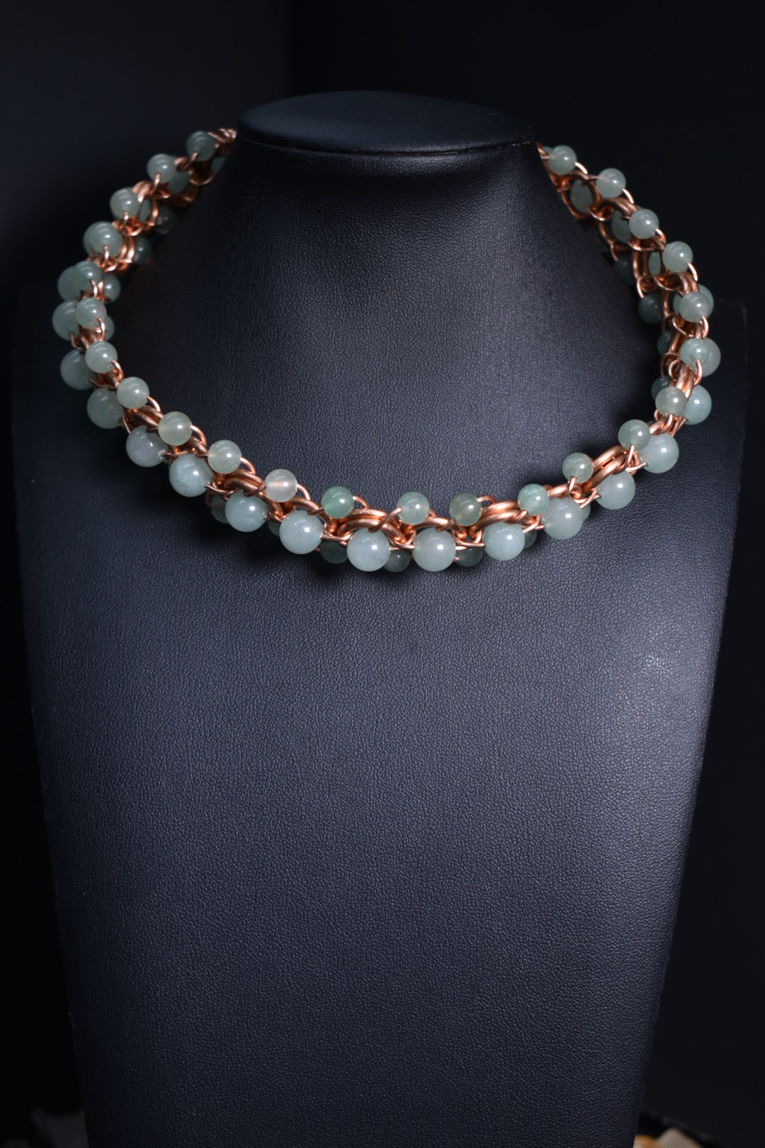 Helix: Copper Choker Necklace - KOSMIK COLLECTIONS