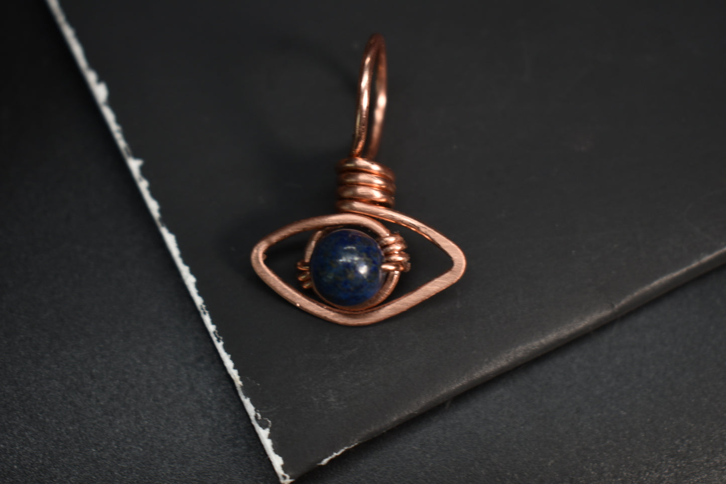 Solar Eye- Copper Pendant - KOSMIK COLLECTIONS