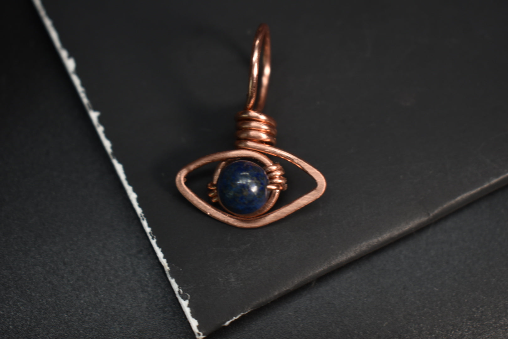 Solar Eye- Copper Pendant - KOSMIK COLLECTIONS