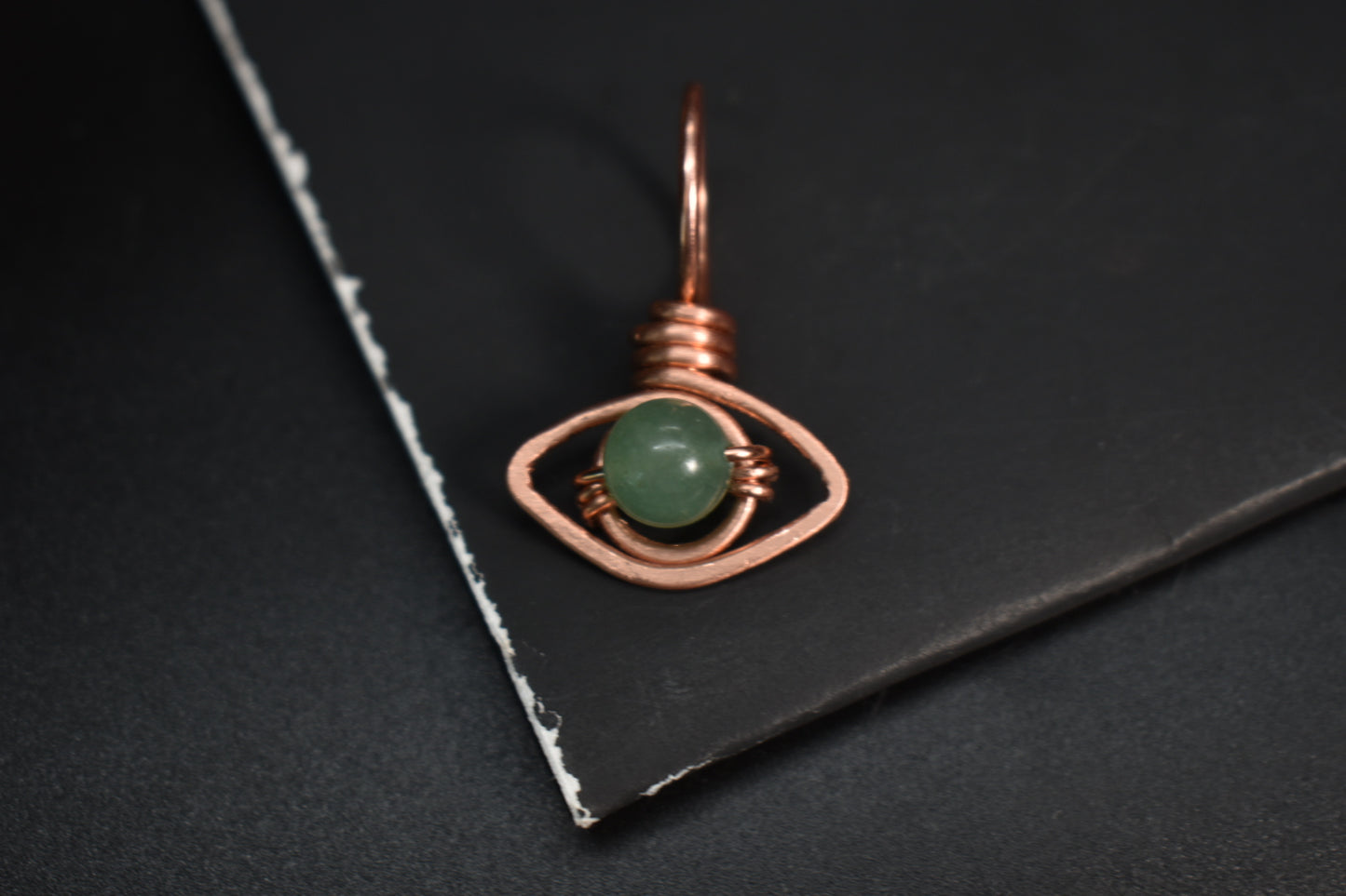 Solar Eye- Copper Pendant - KOSMIK COLLECTIONS