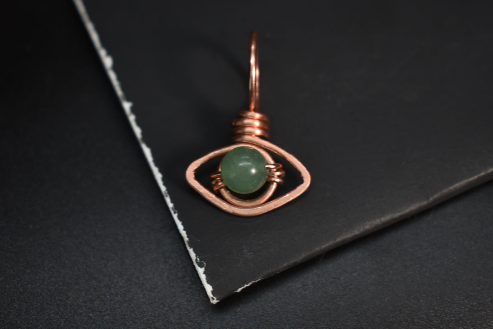 Solar Eye- Copper Pendant - KOSMIK COLLECTIONS