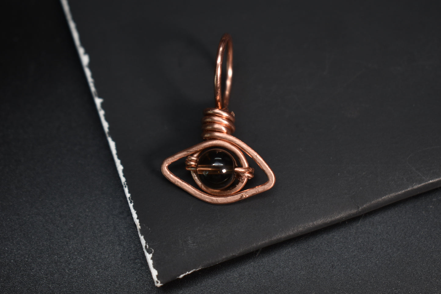 Solar Eye- Copper Pendant - KOSMIK COLLECTIONS