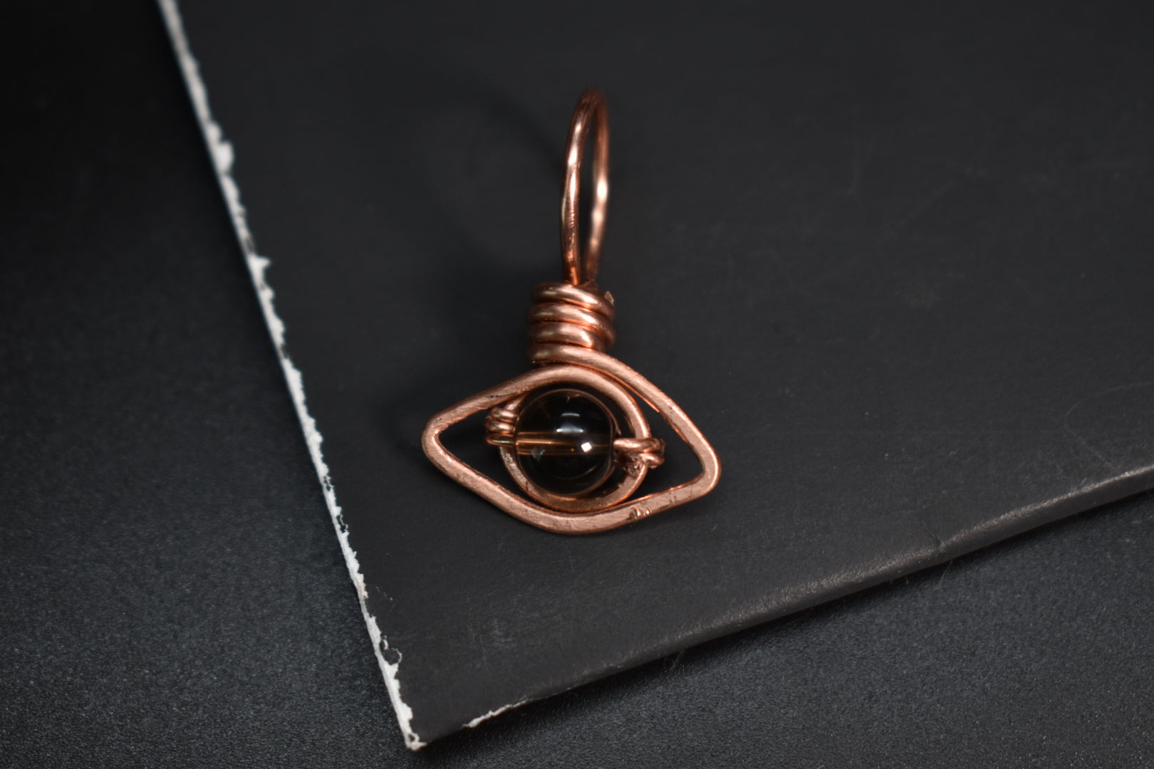 Solar Eye- Copper Pendant - KOSMIK COLLECTIONS