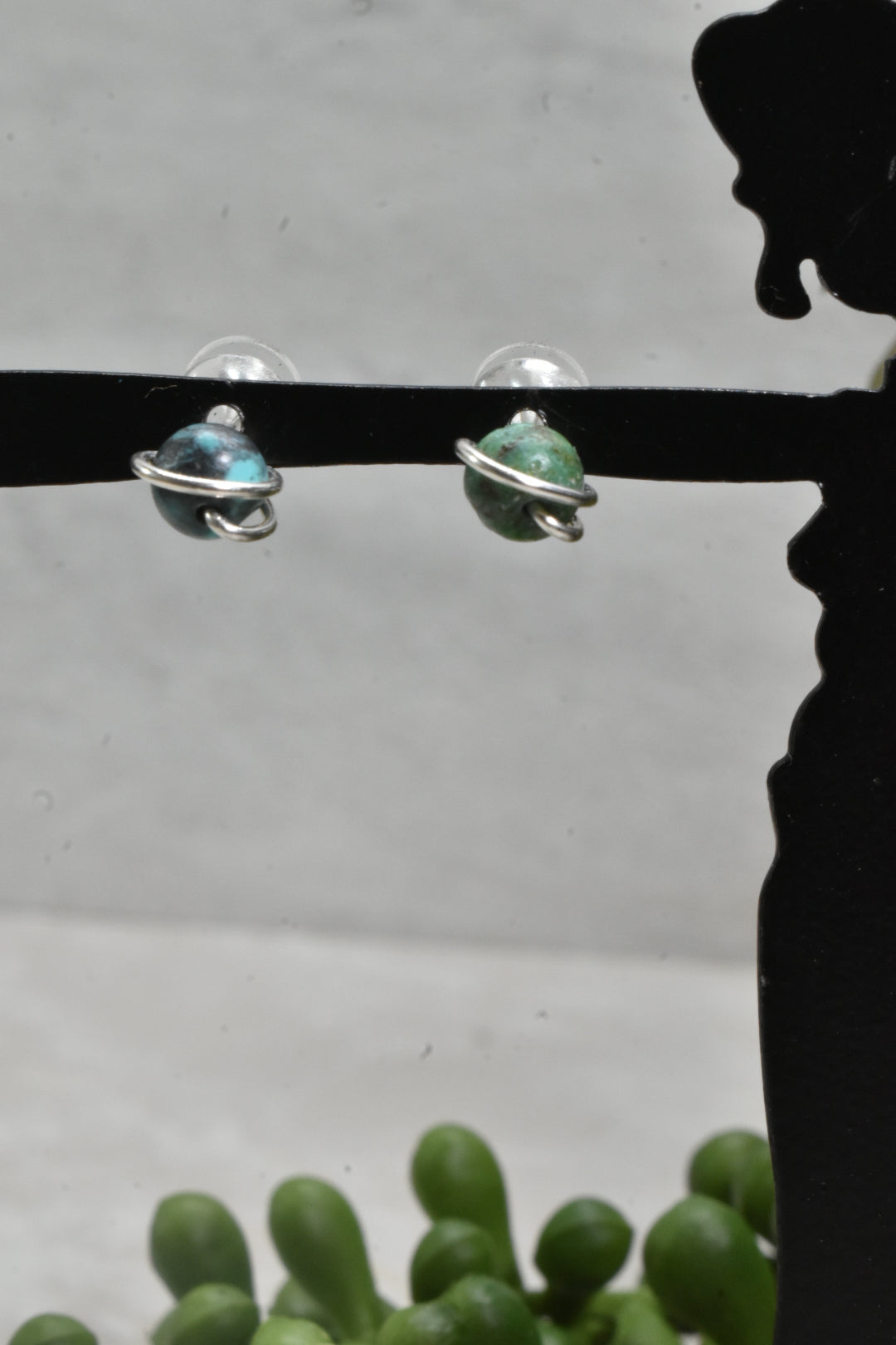 Buds — Turquoise Sterling Silver